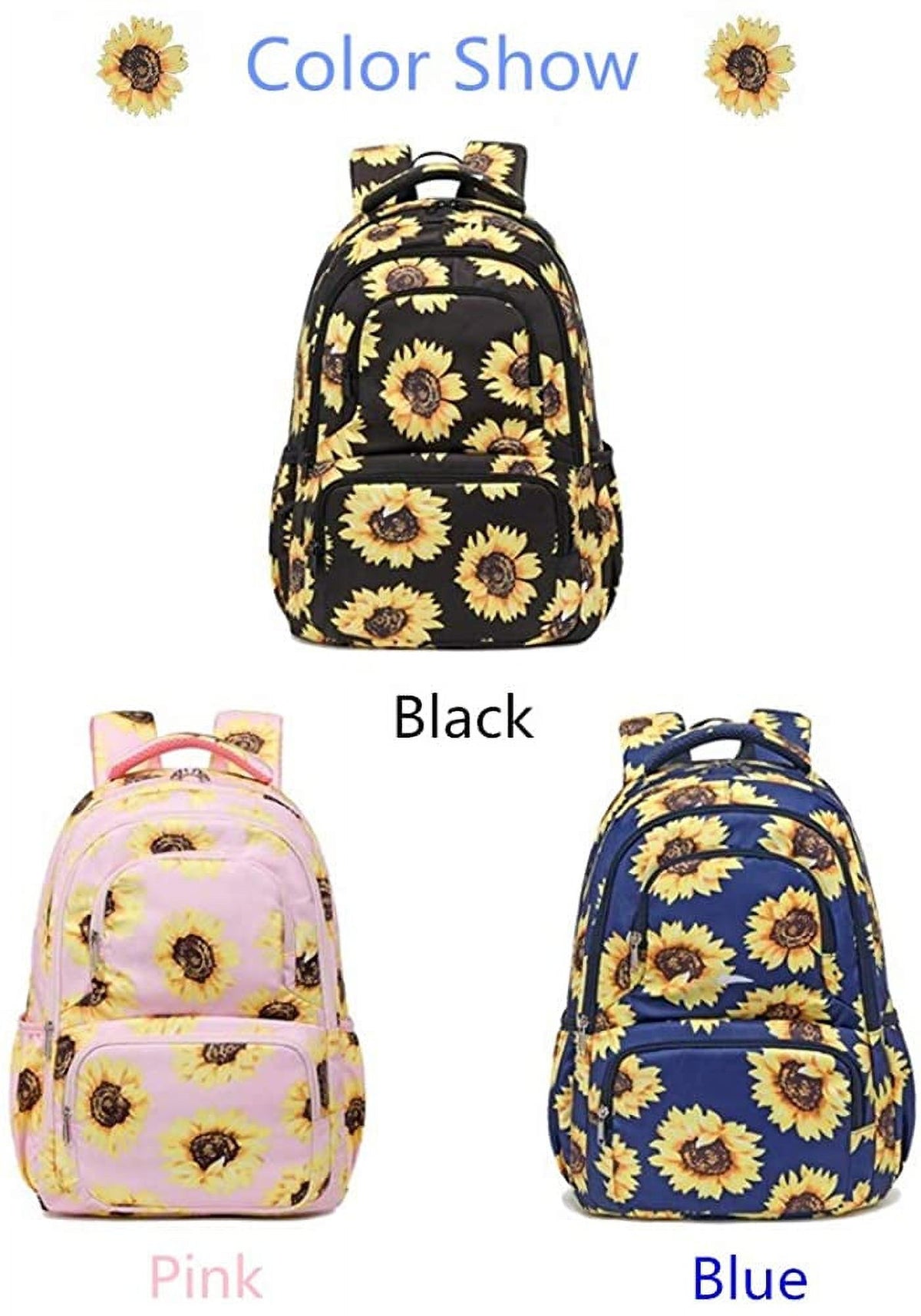 Sunflower Printing Backpack X985
