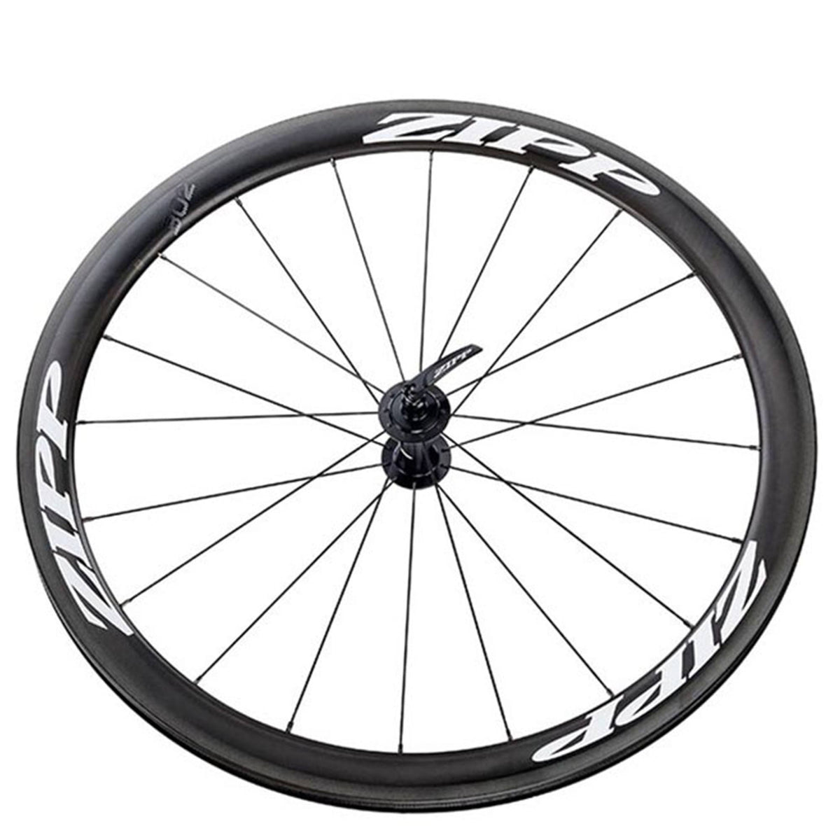White Carbon Clincher Front Wheel F550