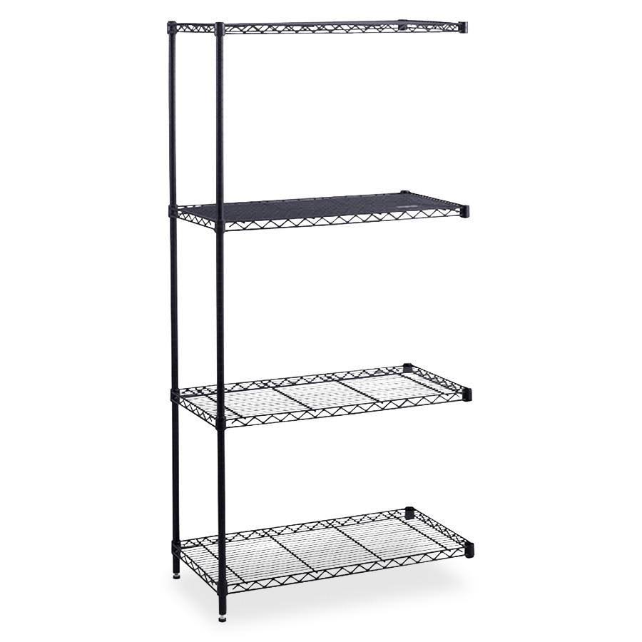 Black Wire Shelving Add-On Unit I17533