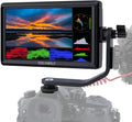 5.5 Inch 4k HDMI Camera Field Monitor with Sunshade and Tilt Arm Mount Z643