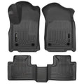 Black Front & 2nd Seat Floor Liners O504
