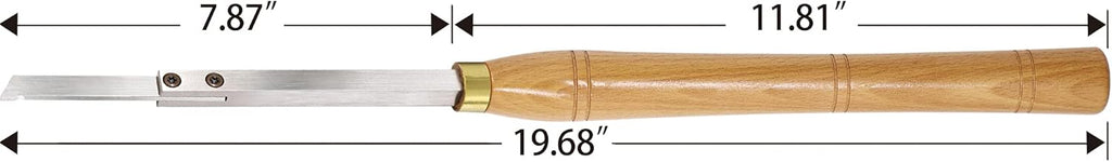 Carbide Parting Tool and Grooving Woodturning Tool 19.68 inches Y7135