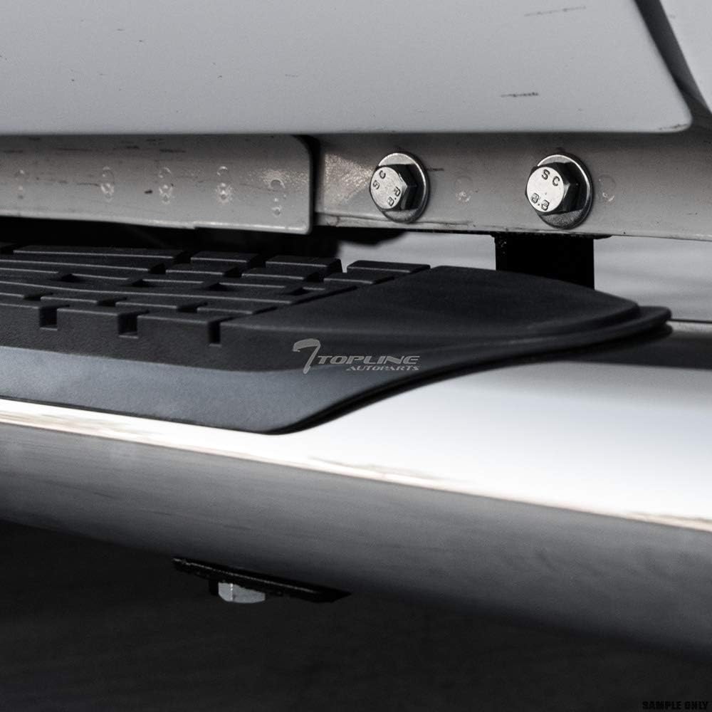 4" Oval Polished Stainless Steel Side Step Nerf Bars Rail Running Boards H594154