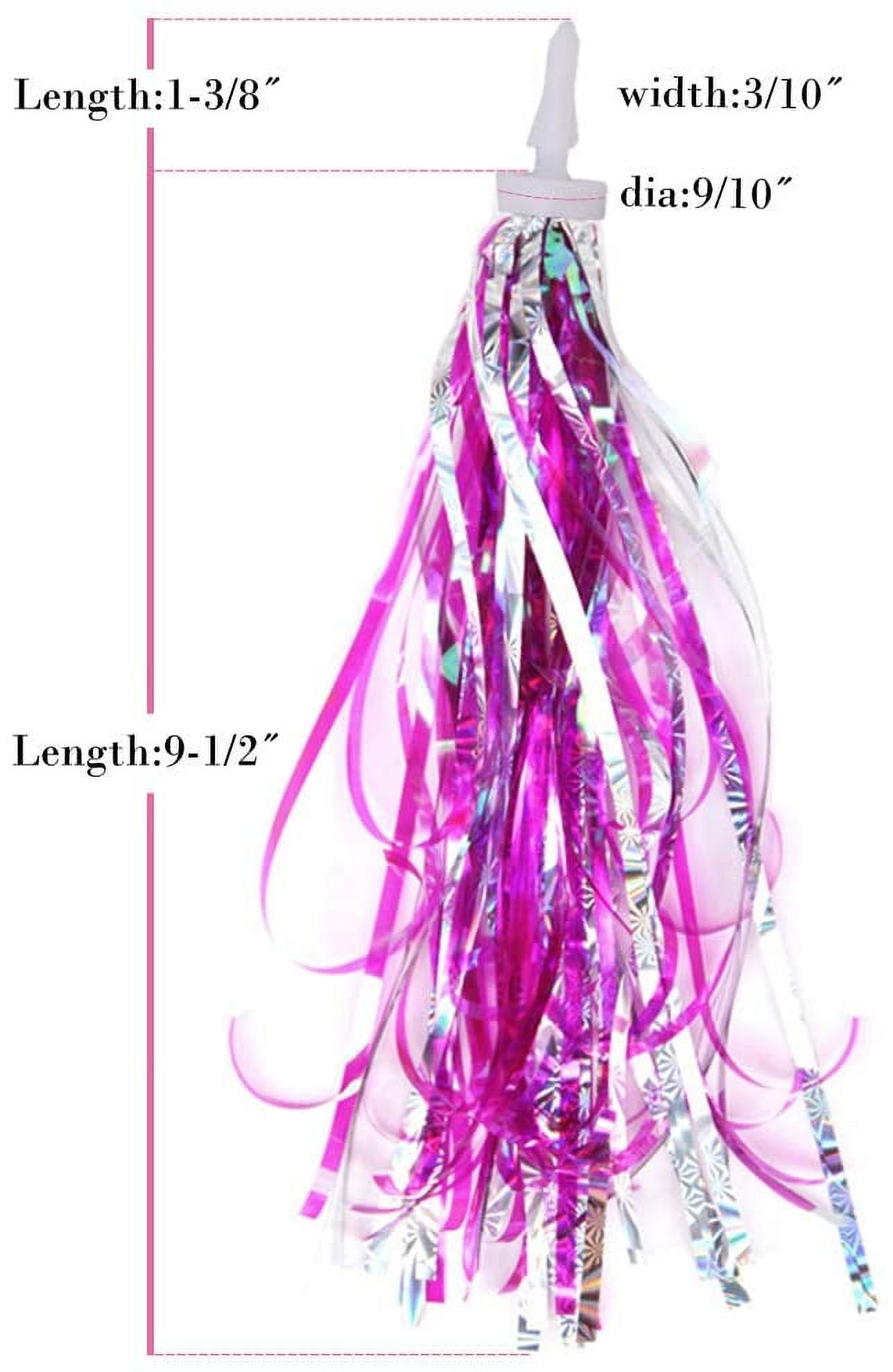 Kids Bicycle Tassel Ribbon Handlebar Streamers Grips Accessories O994019