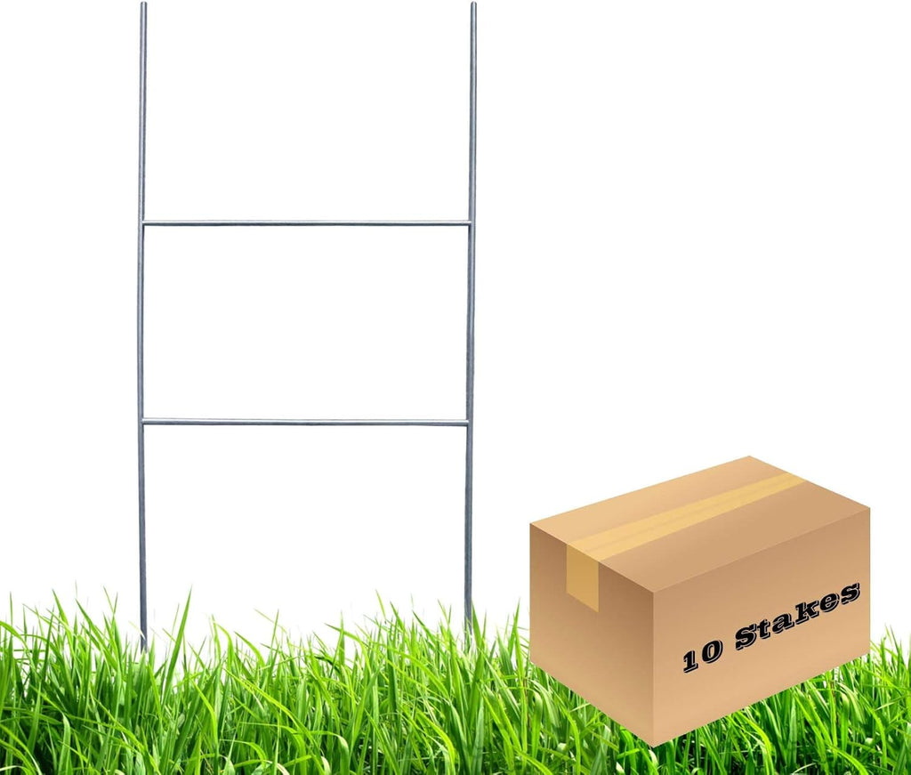 20 x10-inch 9ga Metal Yard Sign Stakes (Pkg of 100) T5335