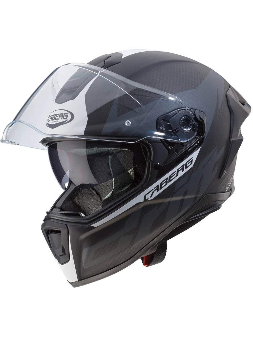 Matt Anthracite White Carbon Helmet Size L Z7996