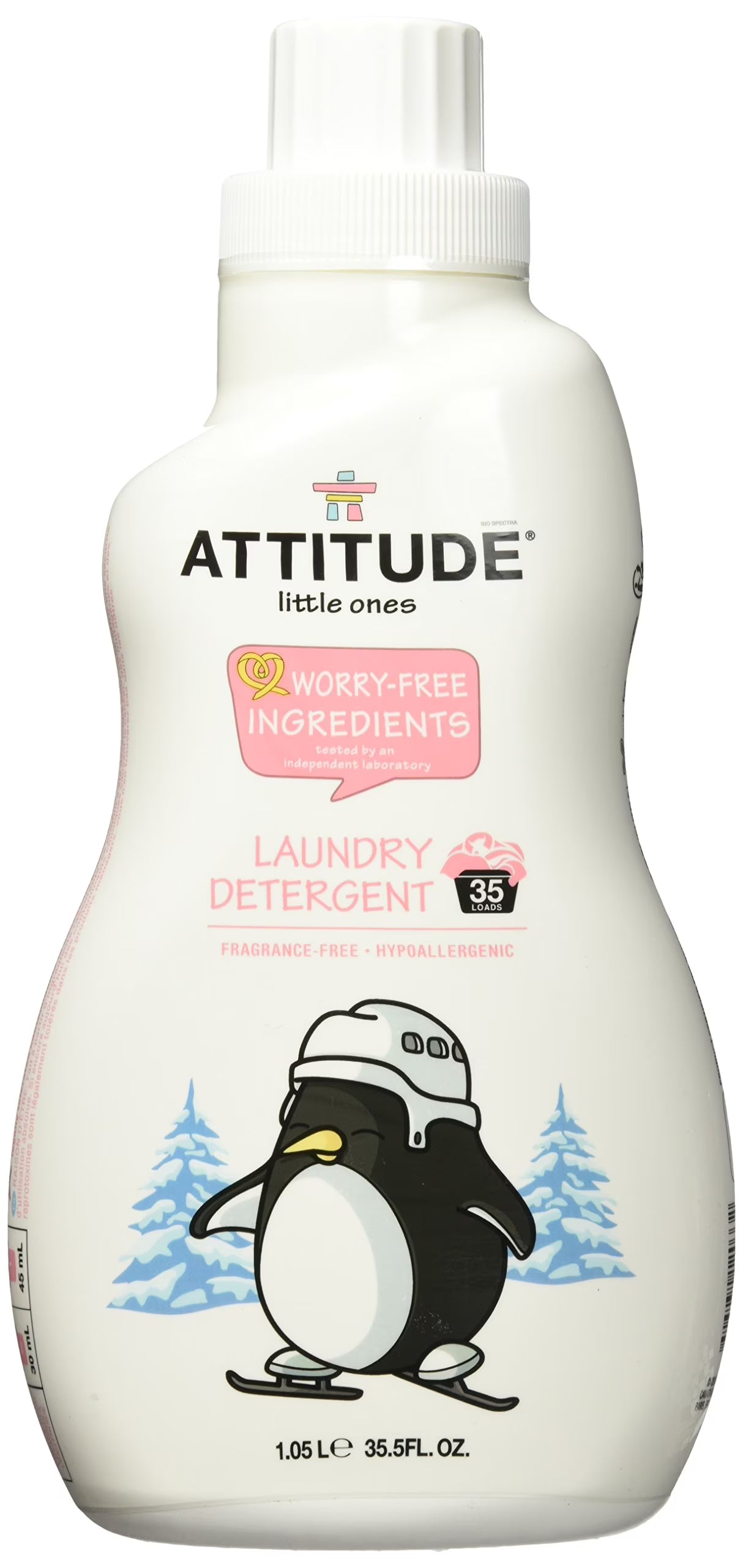 Fragrance-Free 3X Concentrated Liquid Laundry Detergent, 35.5-Ounce Bottles (Pack Of 6) B57324