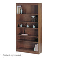 Medium Oak 6 Shelf Veneer Bookcase D153314