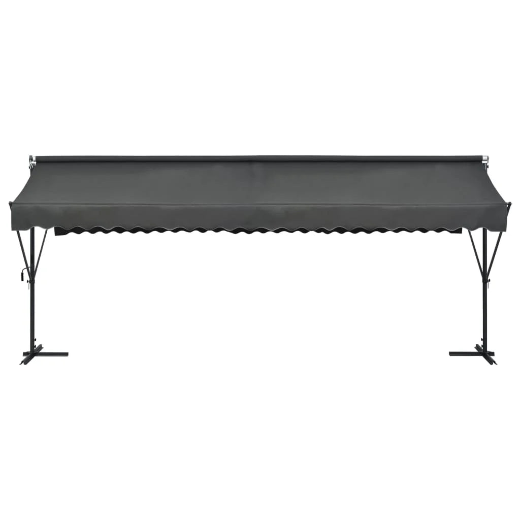 Free Standing Awning 236.2"x118.1" Anthracite O2150