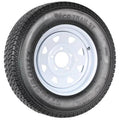 St185/80D13 13" White Spoke Trailer Tire Rim Q76875