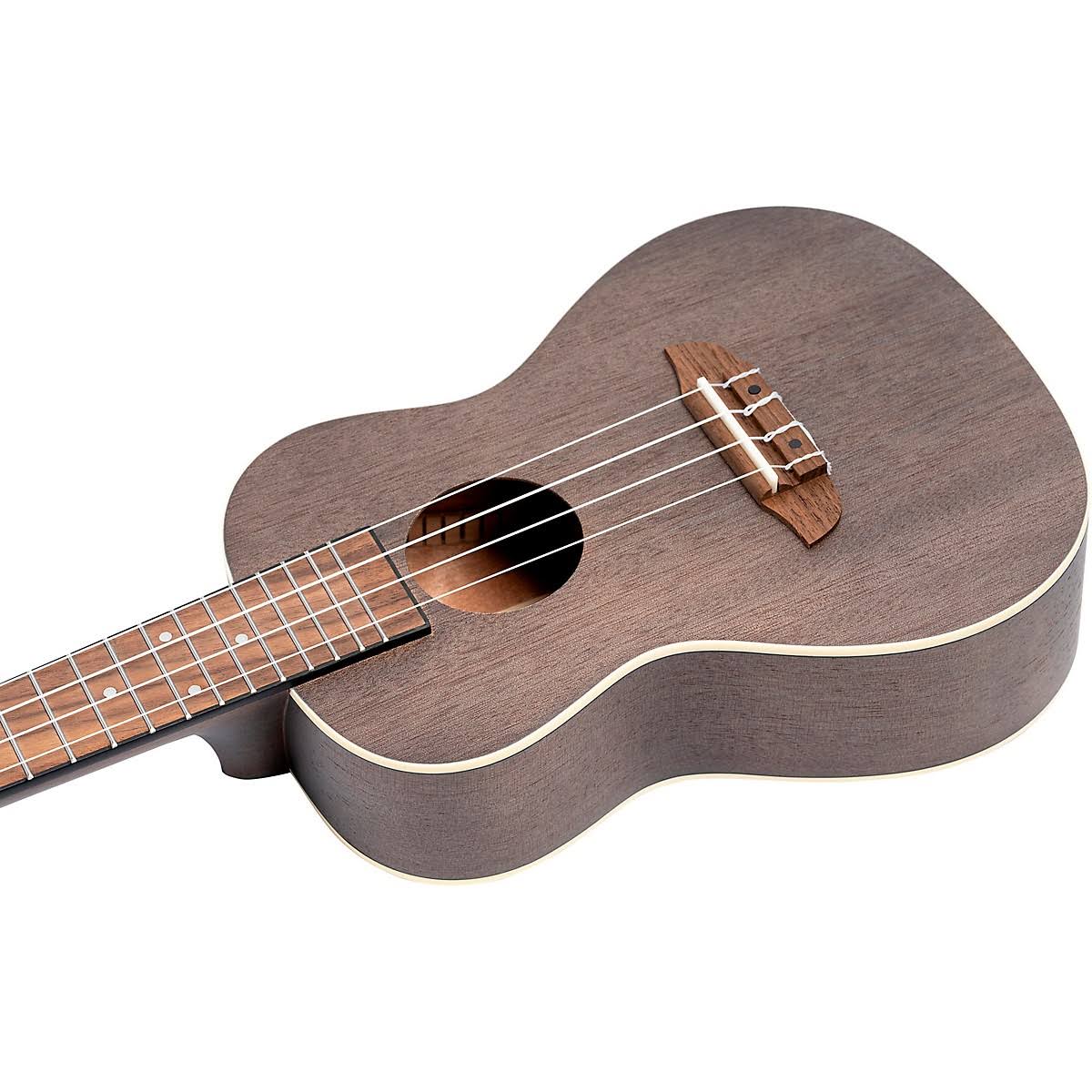 Left-Handed Concert Ukulele Coal Black H3581