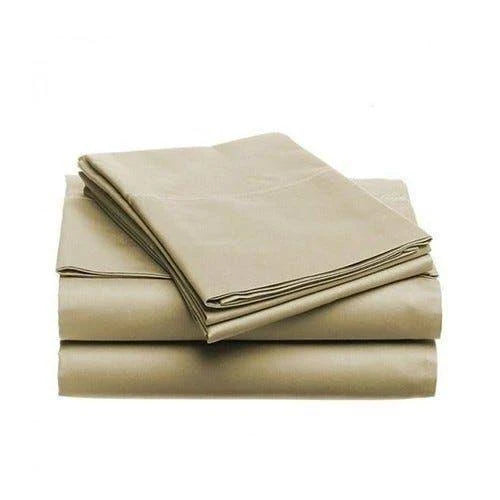 6-Piece Set Deep Pocket Bed Sheets Light Olive California King L460