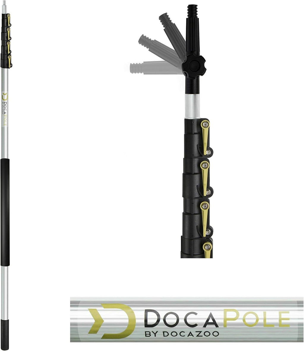 11 Inch Medium Bristle Deck Brush with Telescoping Pole L403157