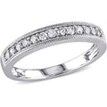 10kt White Gold Diamond Wedding Band W94600