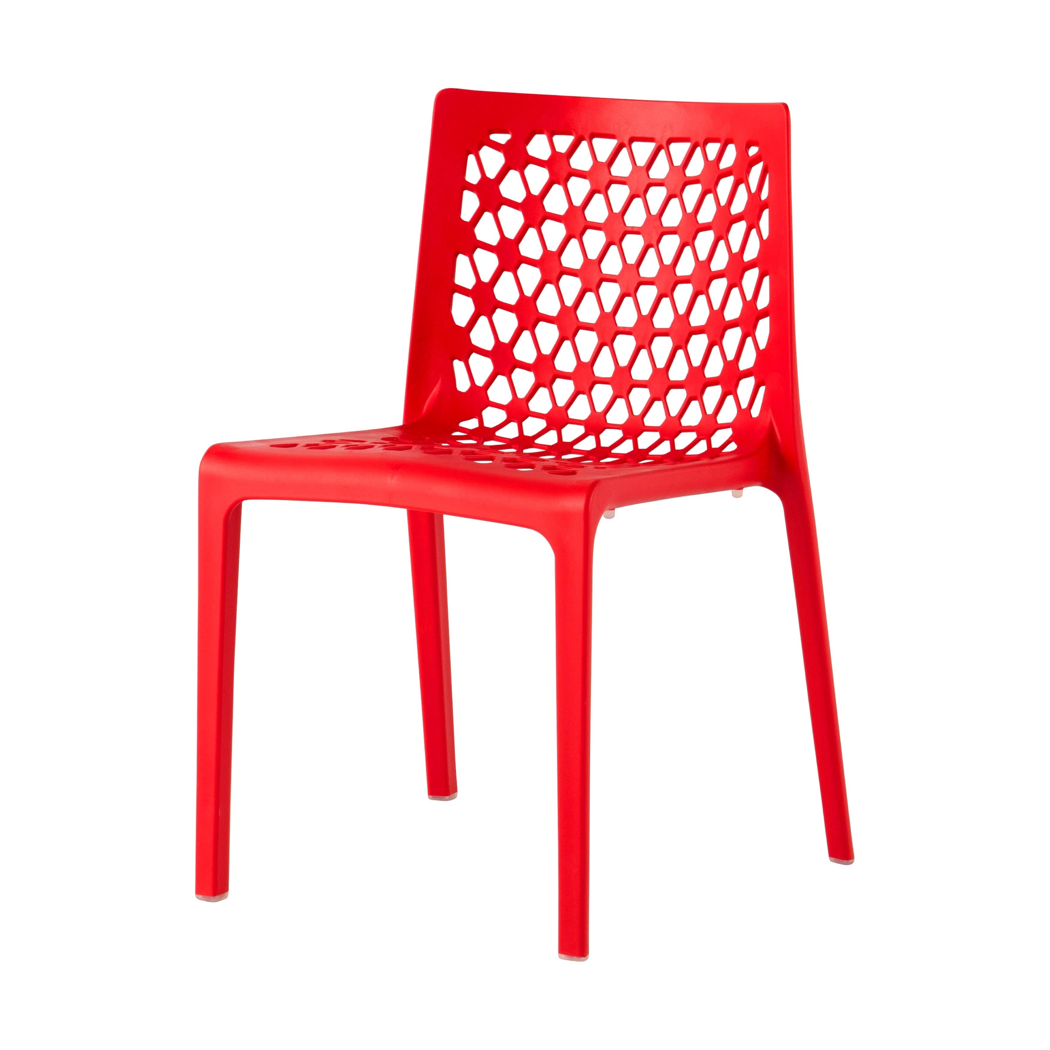 Red Modern Chair E9242
