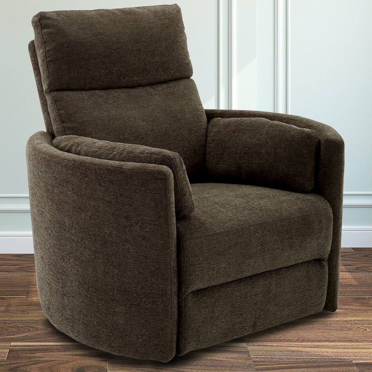 Krypton Fabric Power Swivel Glider Recliner T67224