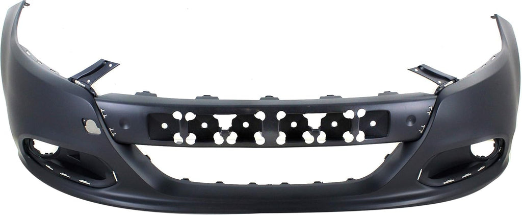 Front Bumper Cover Primed with Tow Hook Holes T480902
