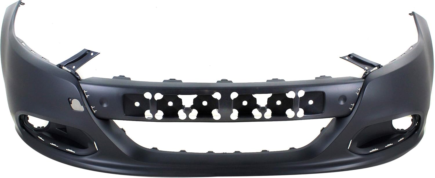 Front Bumper Cover Primed with Tow Hook Holes T480902