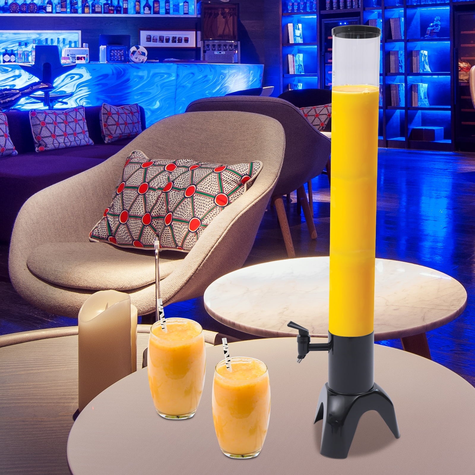 Beer Tower Dispenser with Removable Ice Tube, 3L S480699
