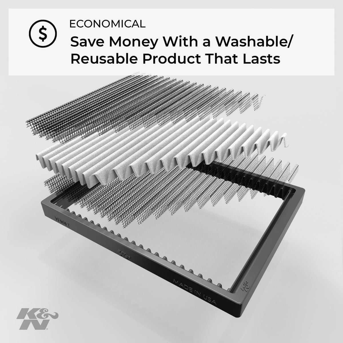 Washable and Reusable Cabin Air Filter I1999