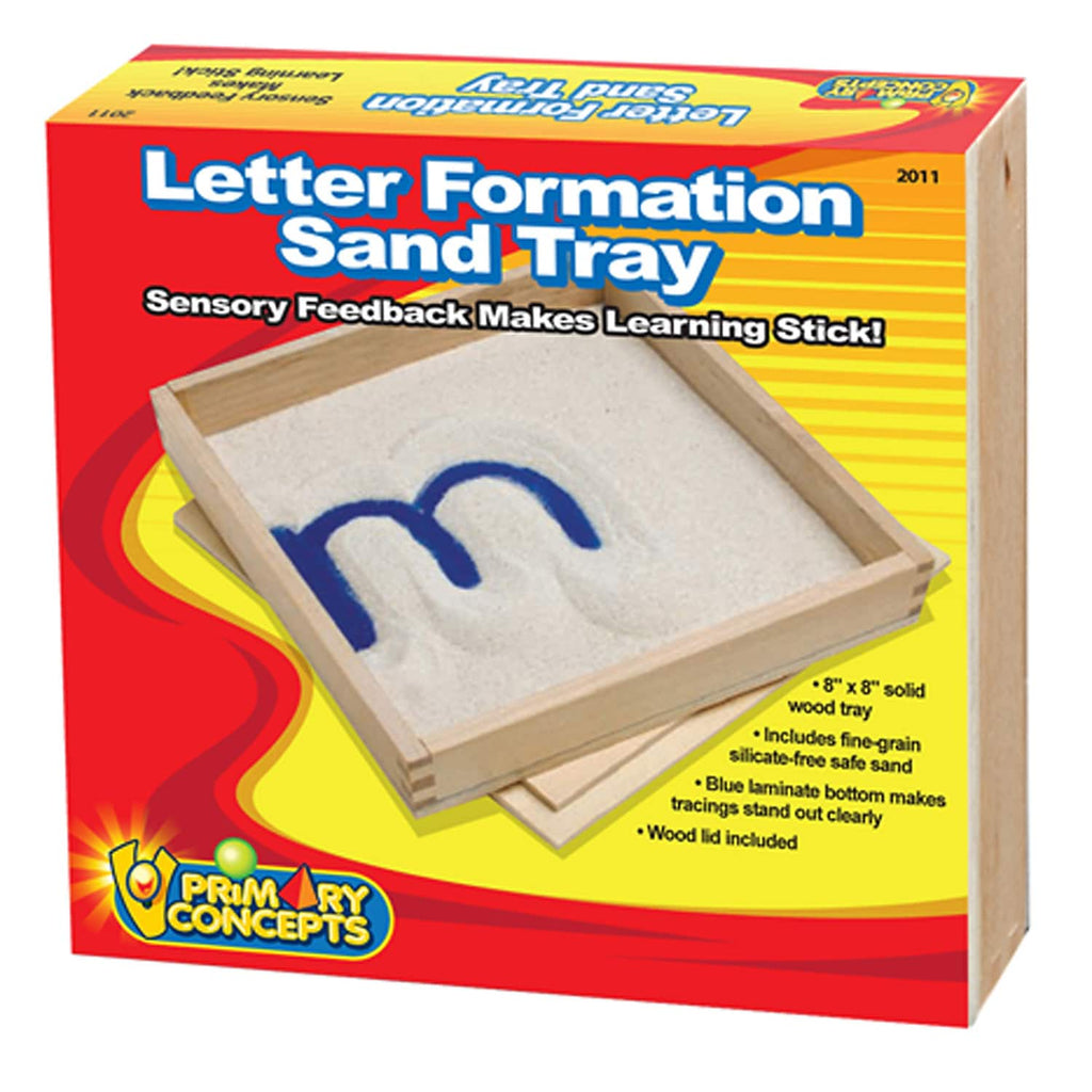 Letter Formation Sand Tray, 8 x 8 inches E330622