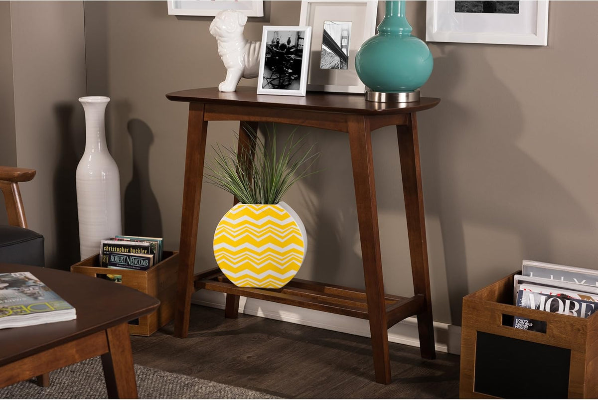 Dark Walnut Console Table B497640