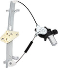 Front Left Driver Side Power Window Regulator with Motor for Honda Accord 4 Door 2003-2007 Pack of 2 W313