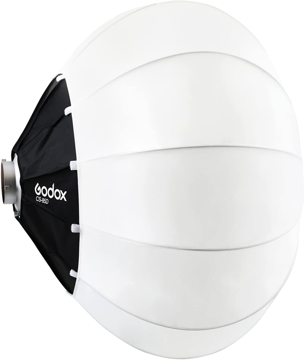 2 Packs Lantern Softbox with Light Stand Kit, 85cm Soft Light Diffuser, 2.8m Tripod Stand for Bowens Mount Lights X5996