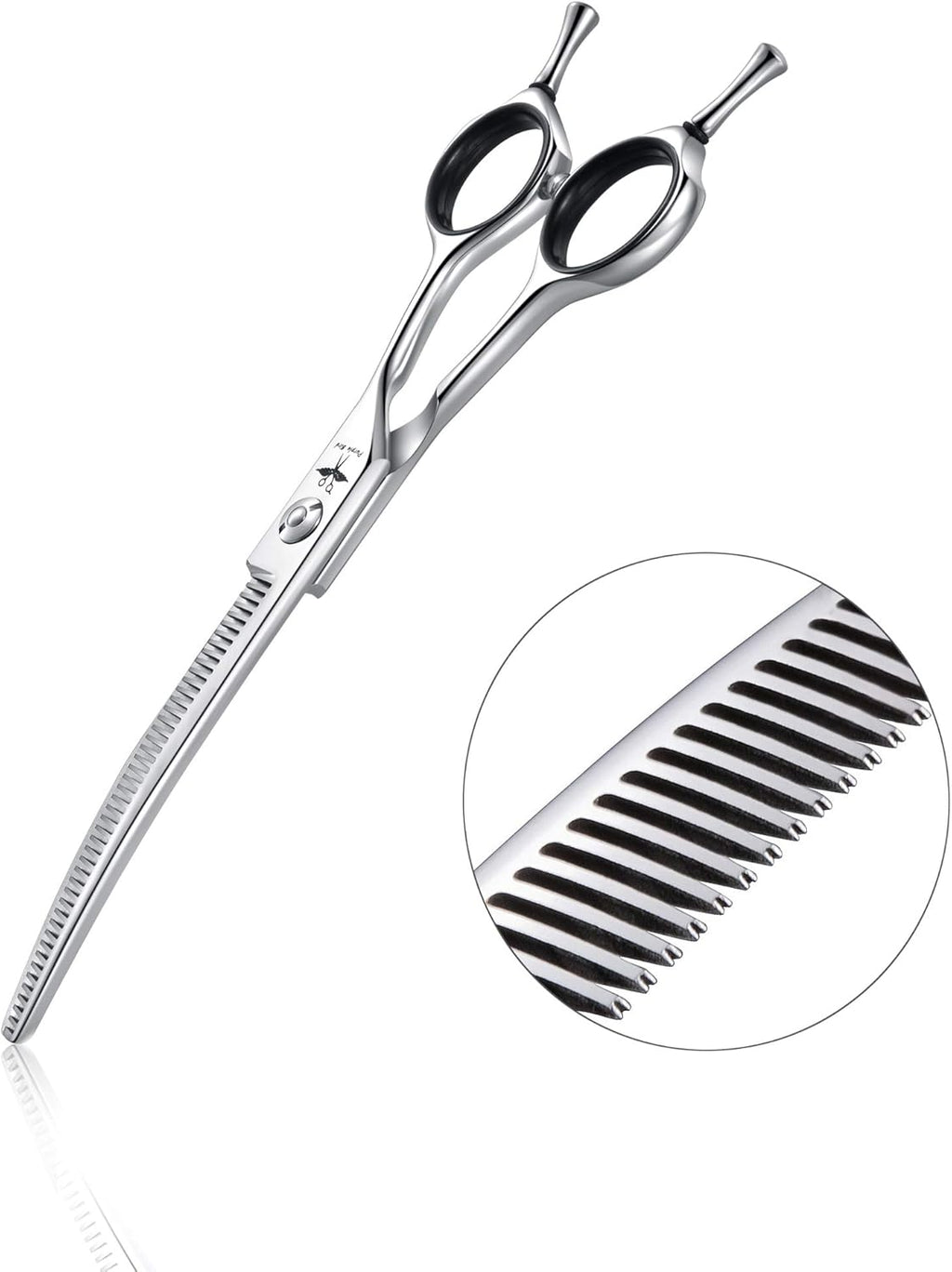 6.5 Inch Dog Grooming Scissors Japanese Stainless Steel Silver A410