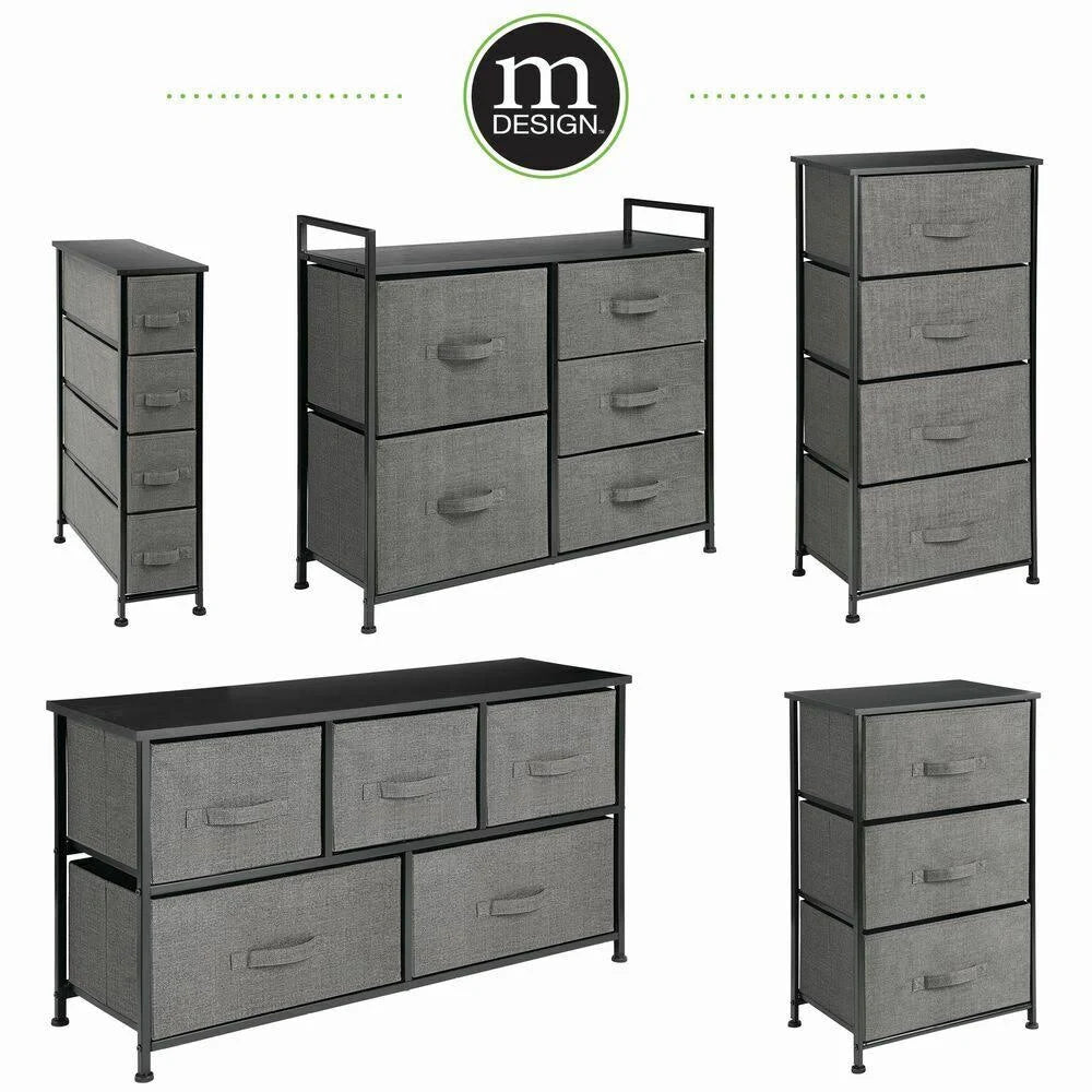 Coffee Espresso 3 Drawer Dresser Storage Tower S596