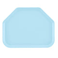 Sky Blue Trapezoidal Cafeteria Camtray 19 1/2x22 x 14 1/2x22 N818313