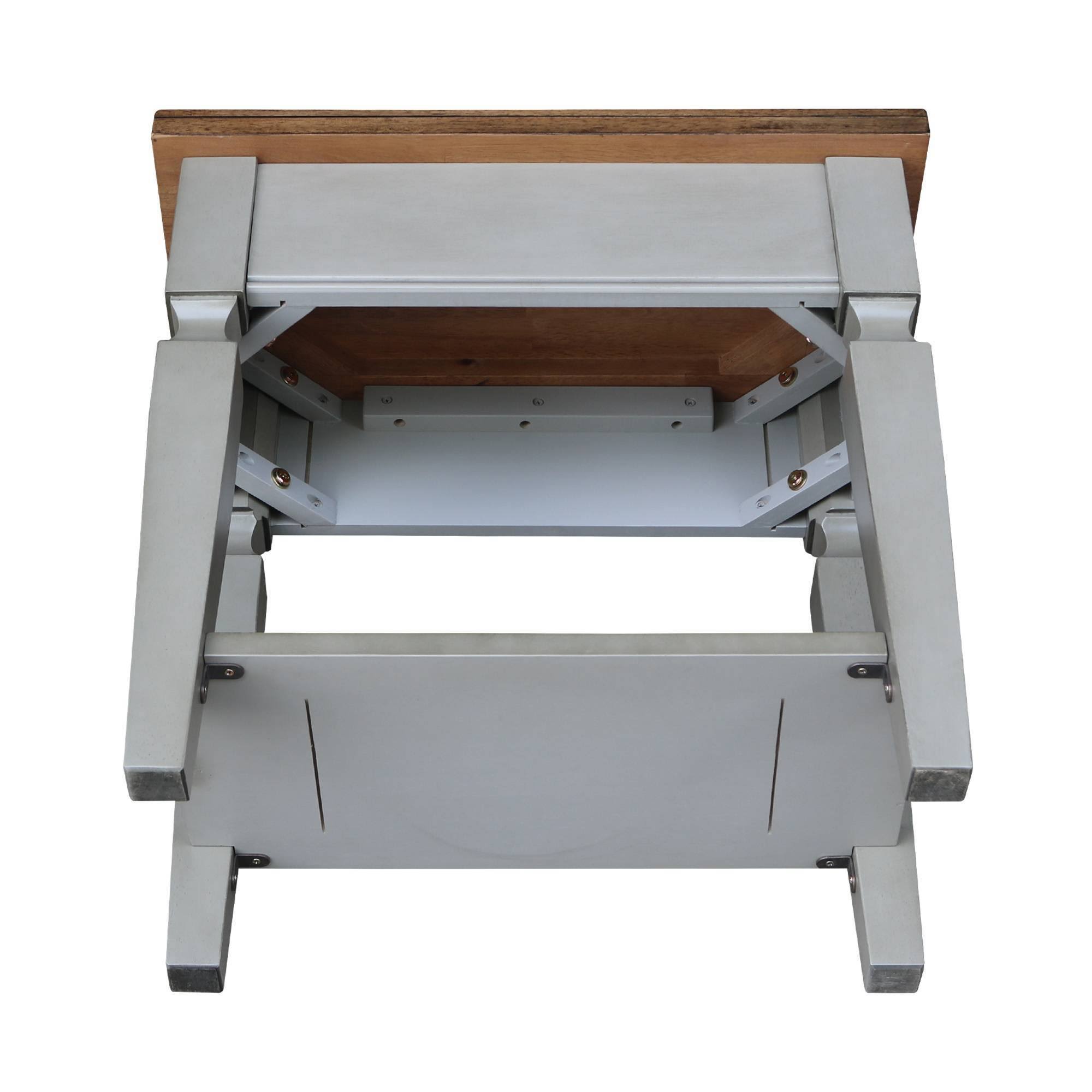 Vista Side Table Hickory Stone Finish W65190
