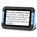 White 4.3 inch Digital Magnifier with 4-Level Magnifications and 3 Color Modes J268656