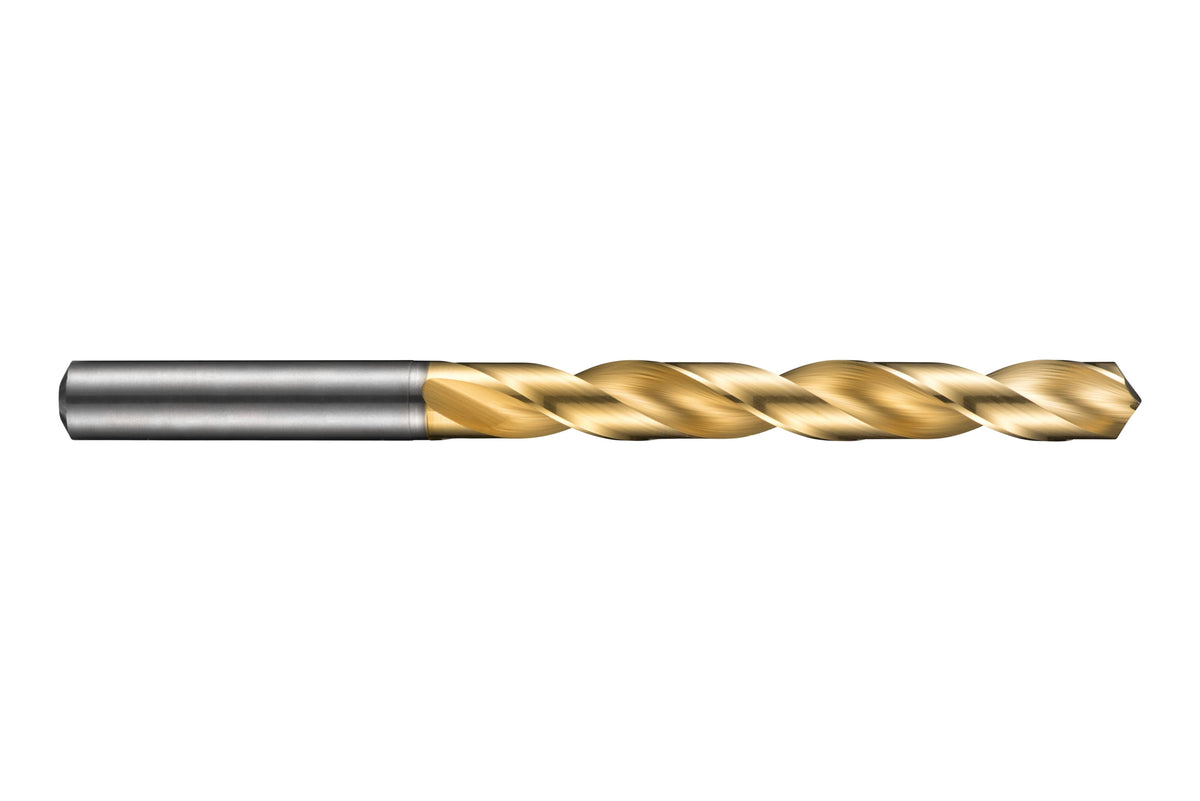 Carbide Drill Bit Jobber Length 130 Degree Tin Coated T9887