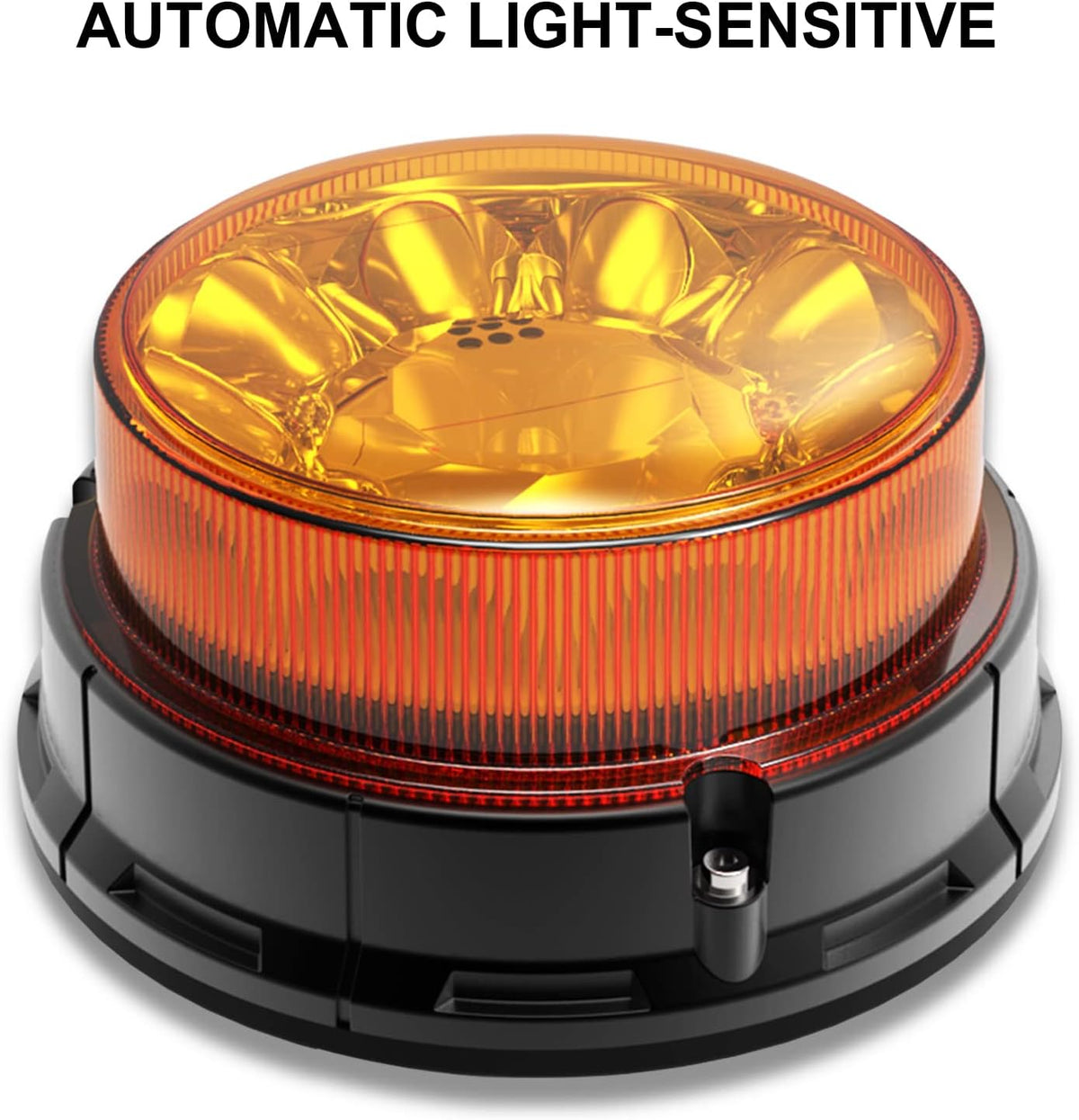 Class II LED Beacon Light 6.6", 80W Automatic Warning Lights, Pack of 2 Z949