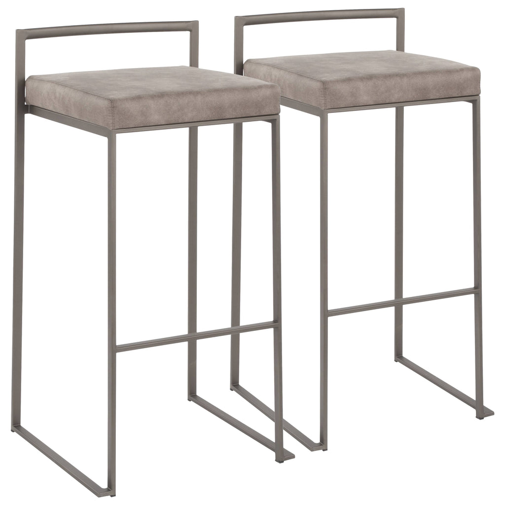 Stackable Barstool Set of 2 Y3906