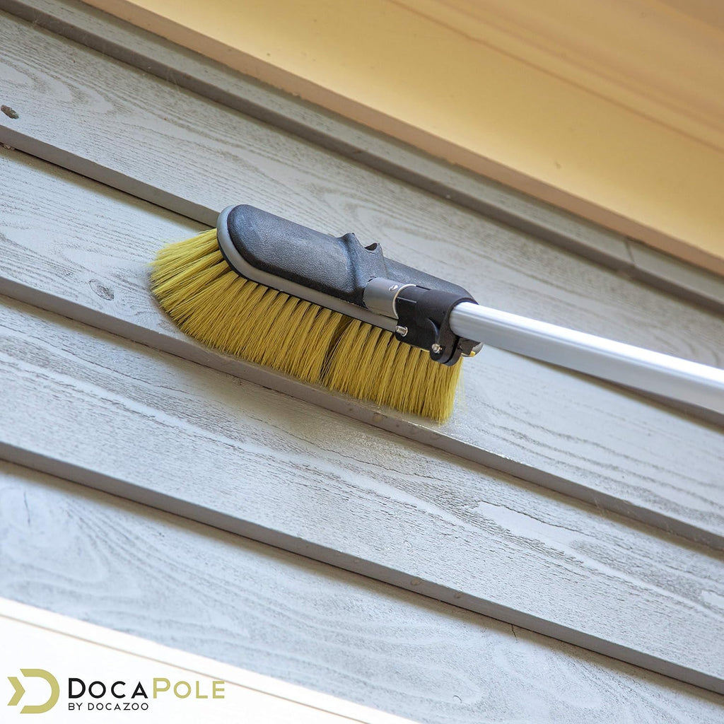 11 Inch Medium Bristle Deck Brush with Telescoping Pole L403157