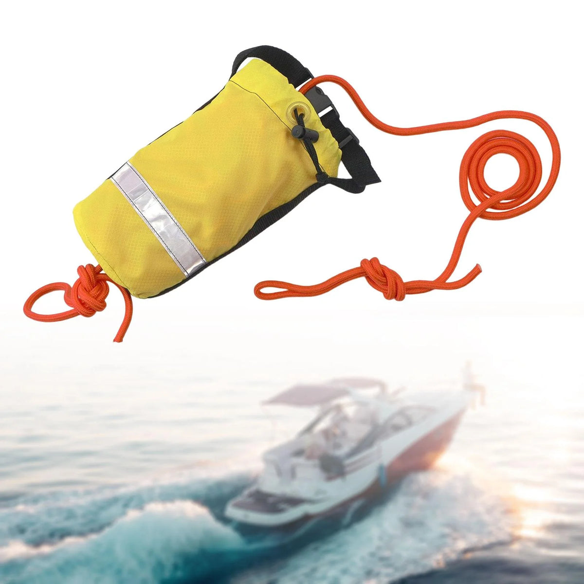 Water Throw Bag with 52 Feet of Rope J581226