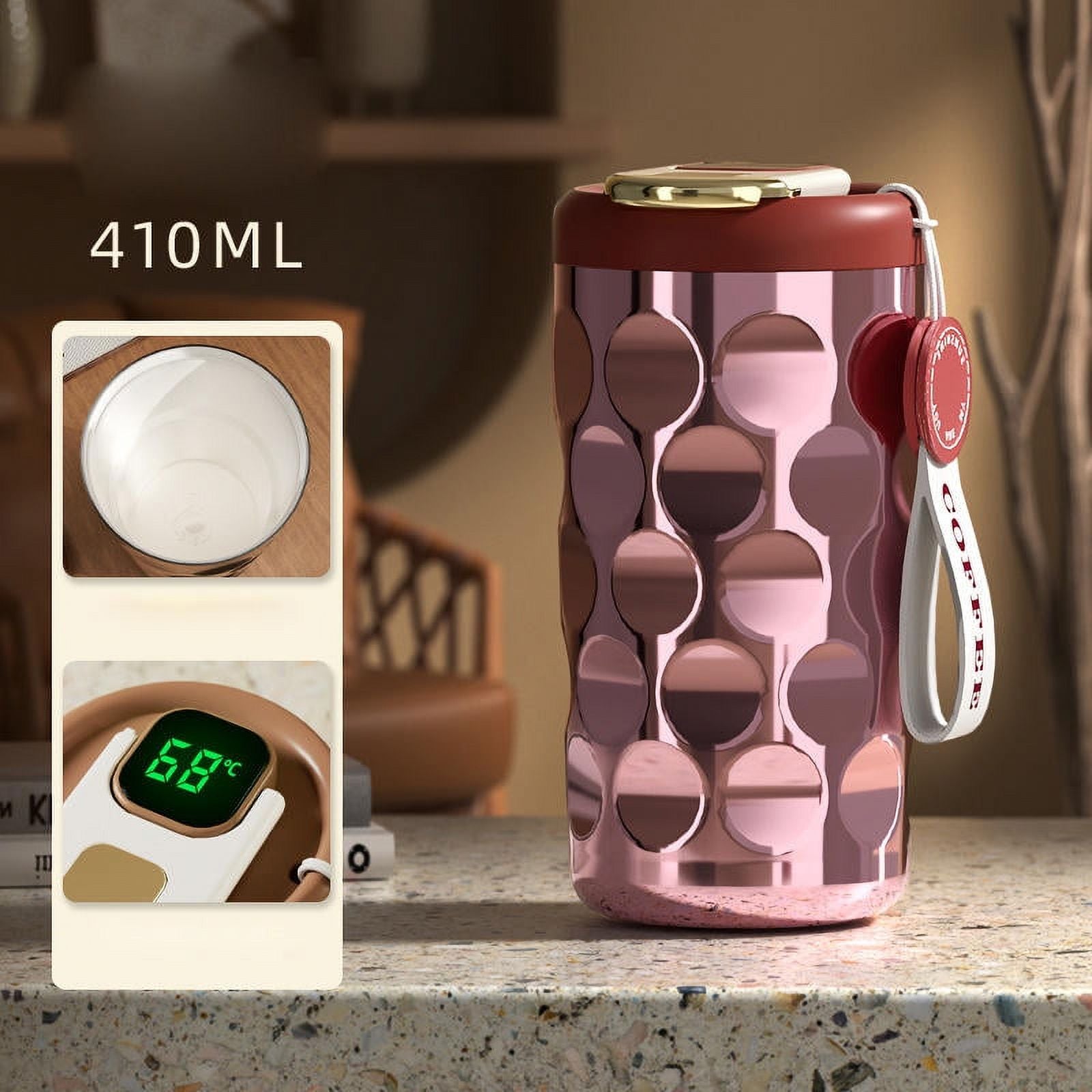 410ml 316 Stainless Steel Coffee Thermos J12476