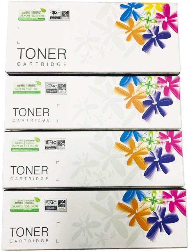 Replacement Toner Cartridge 4-Pack (Black, Yellow, Magenta, Cyan) B12935