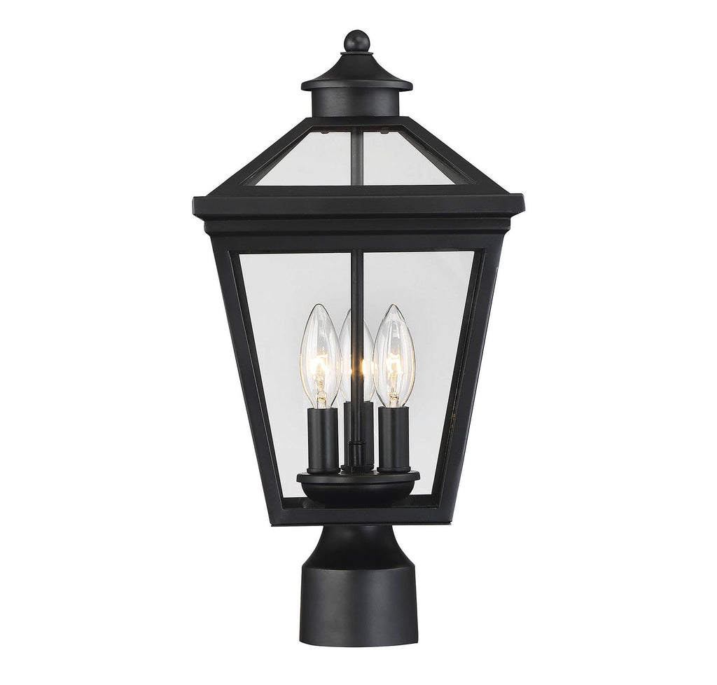 Black Post Lantern R78344