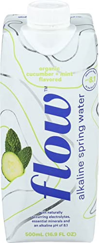 Organic Cucumber Mint Spring Water, 16.9 Fl Oz T886993