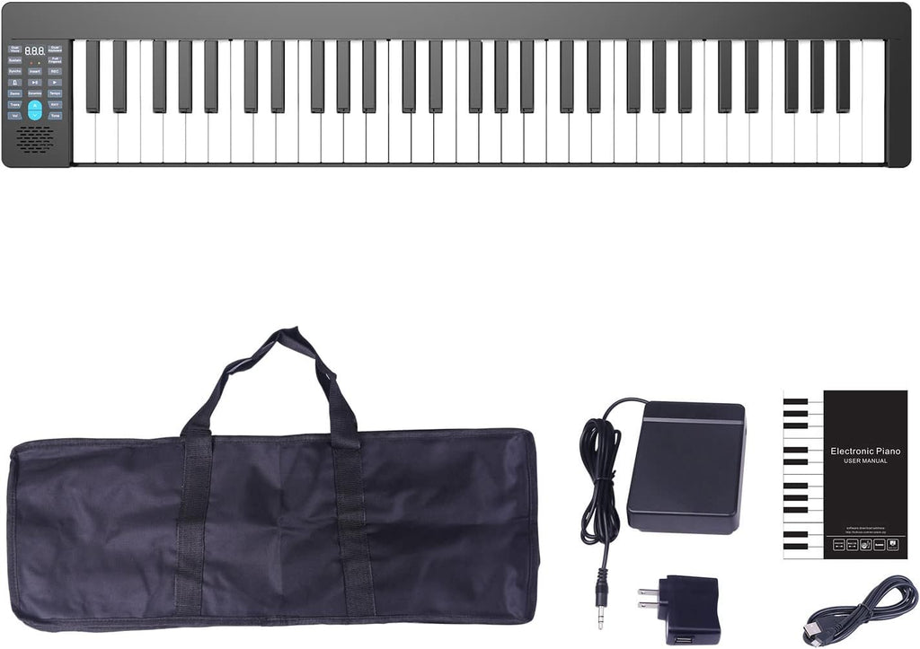 61 Keys Portable Electric Piano with MIDI Function L29493