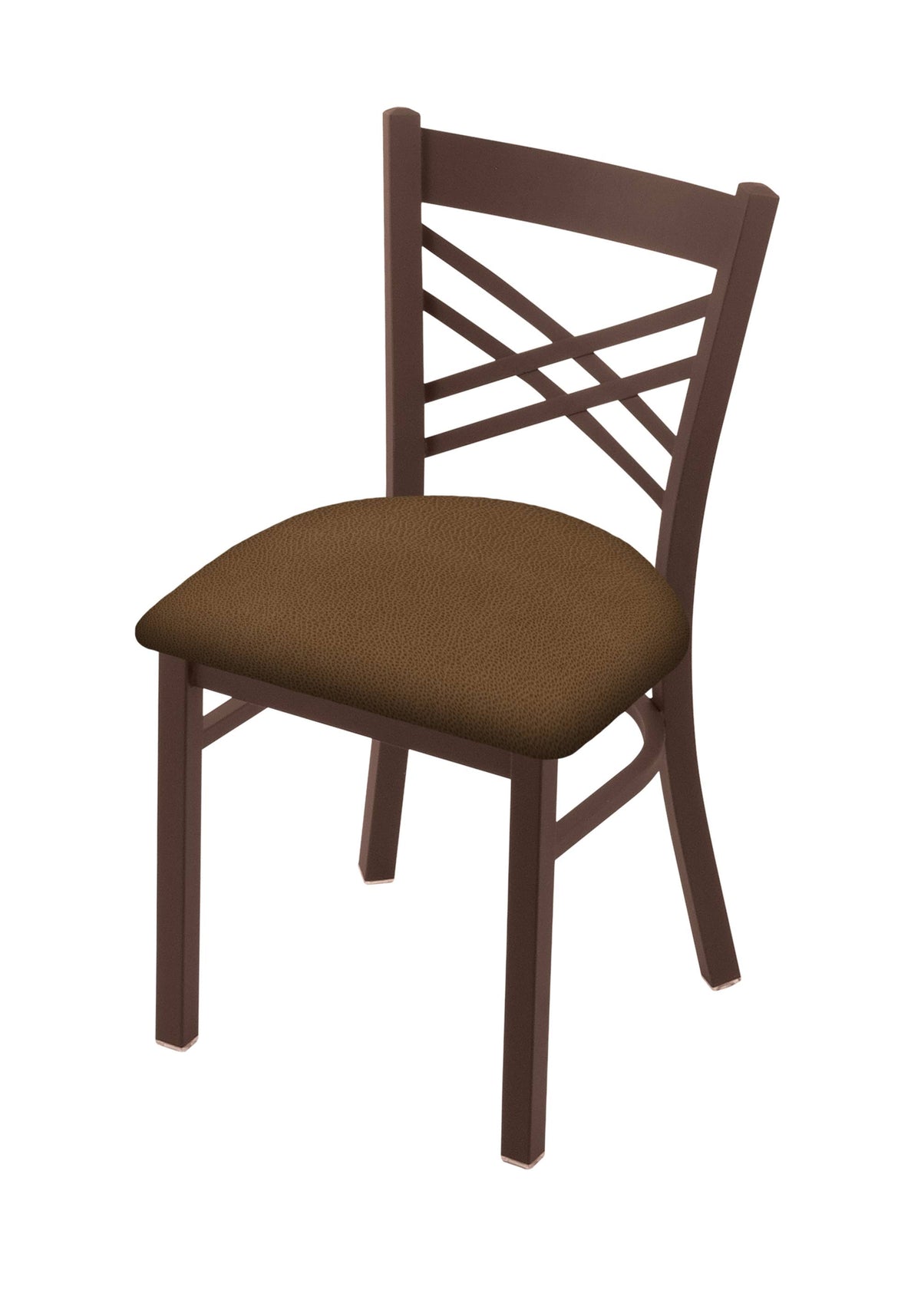 18x22 Bronze Chair with Rein Thatch Seat Z3283