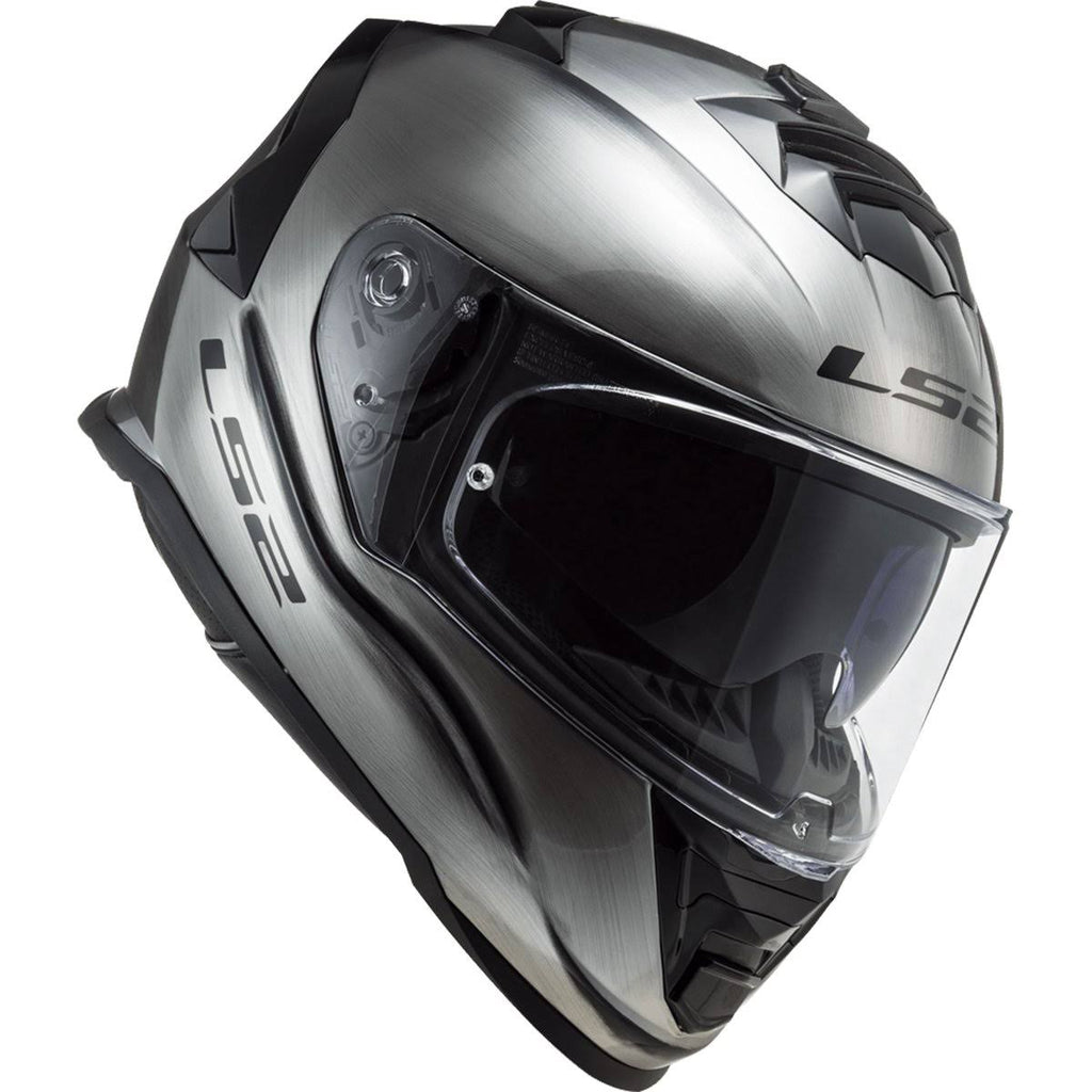 Brushed Alloy Solid Helmet Q120