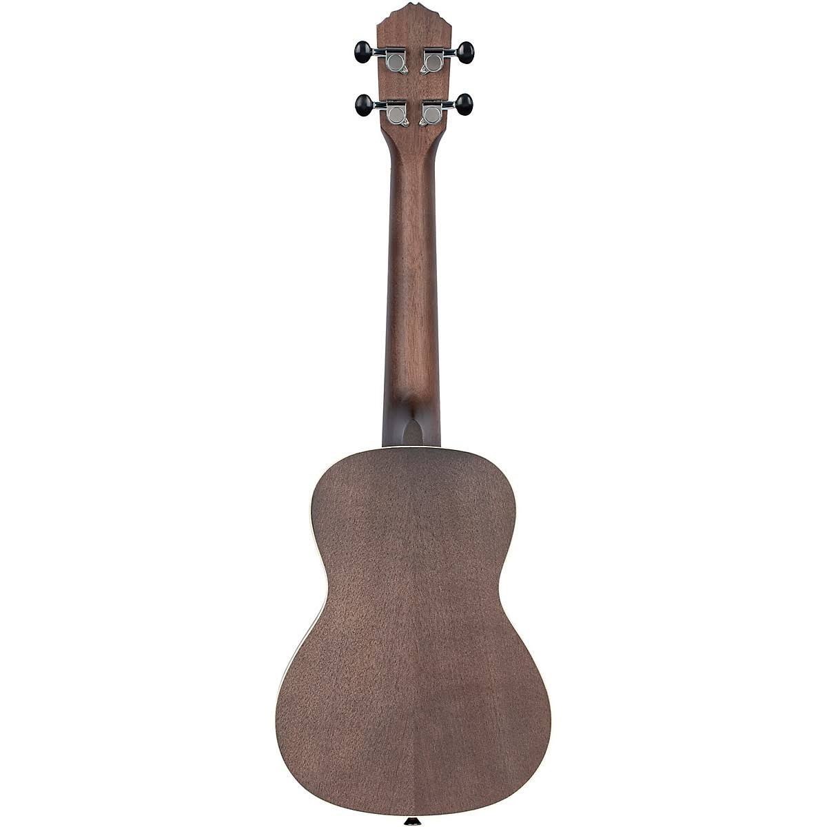 Left-Handed Concert Ukulele Coal Black H3581