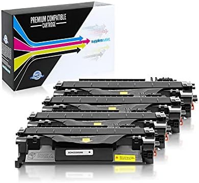 4 Pack High Yield Black Toner Cartridge V614
