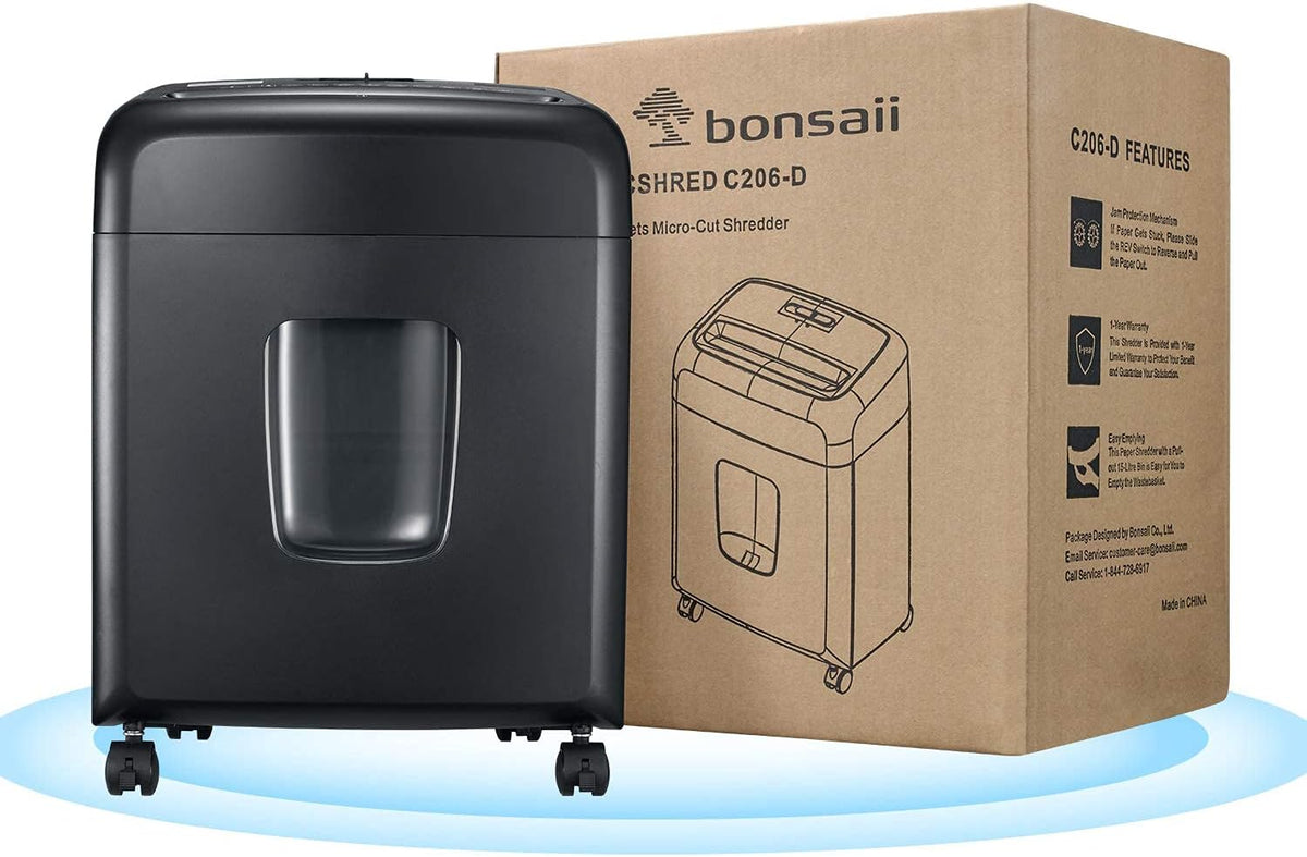 Micro Cut 8 Sheet Paper Shredder, Black, Pack of 2 B620