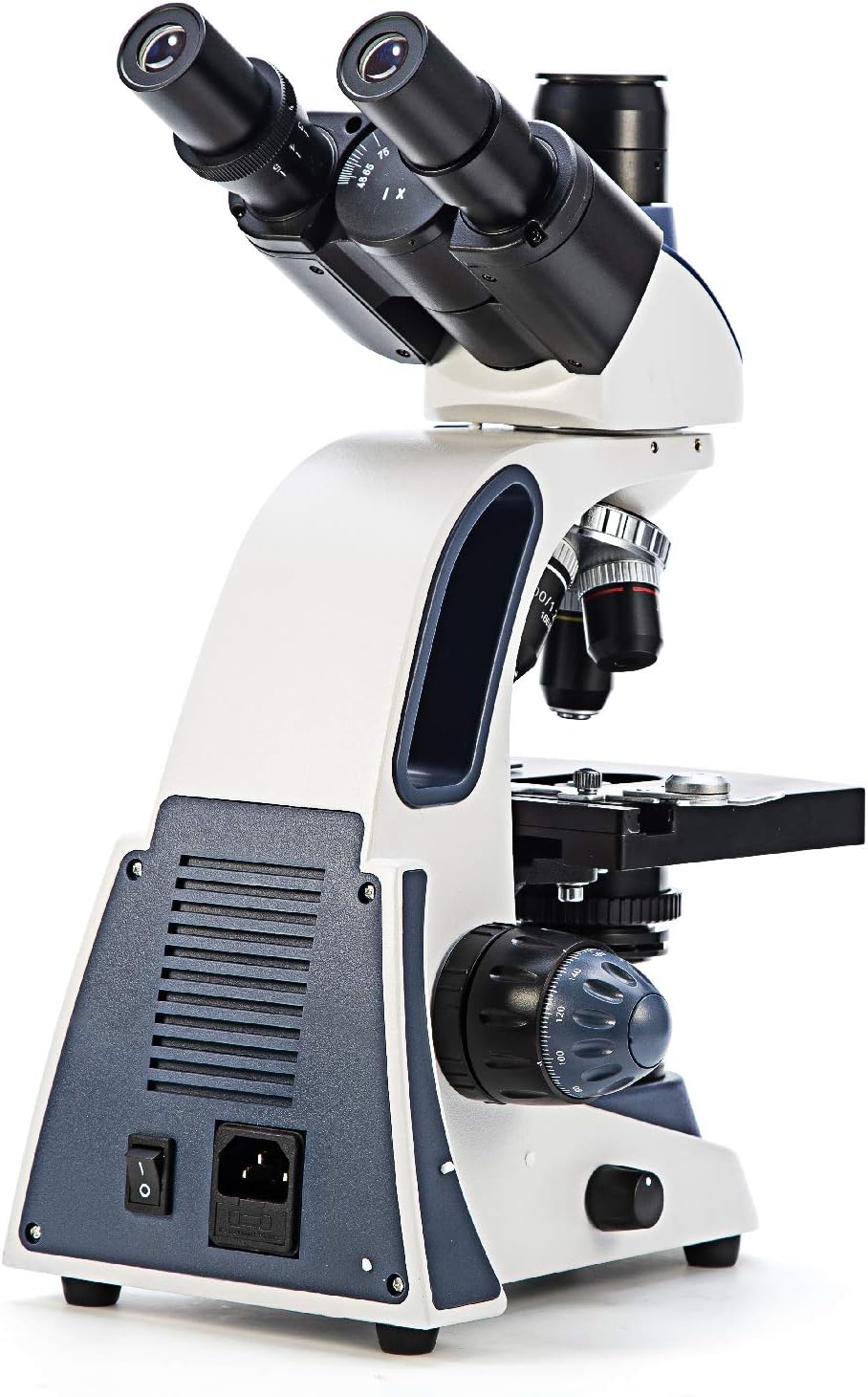 40X-2500X Trinocular Compound Microscope with Mechanical Stage N70480