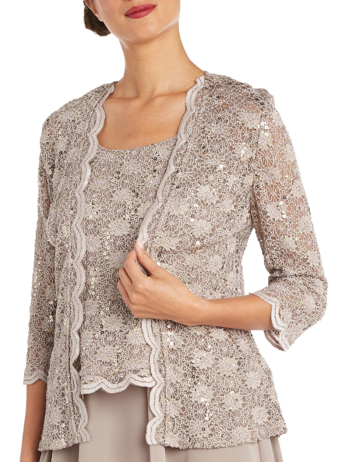 2 Piece Lace Dress and Jacket Set P157780